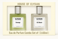 Sauvage + GC Bloom perfume combo 2×50ml – House of Elysian