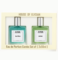 Cool Wave + Sauvage perfume combo 2×50ml – House of Elysian