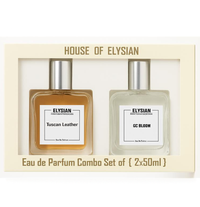 Tuscan Leather + GC Bloom perfume combo 2×50ml – House of Elysian